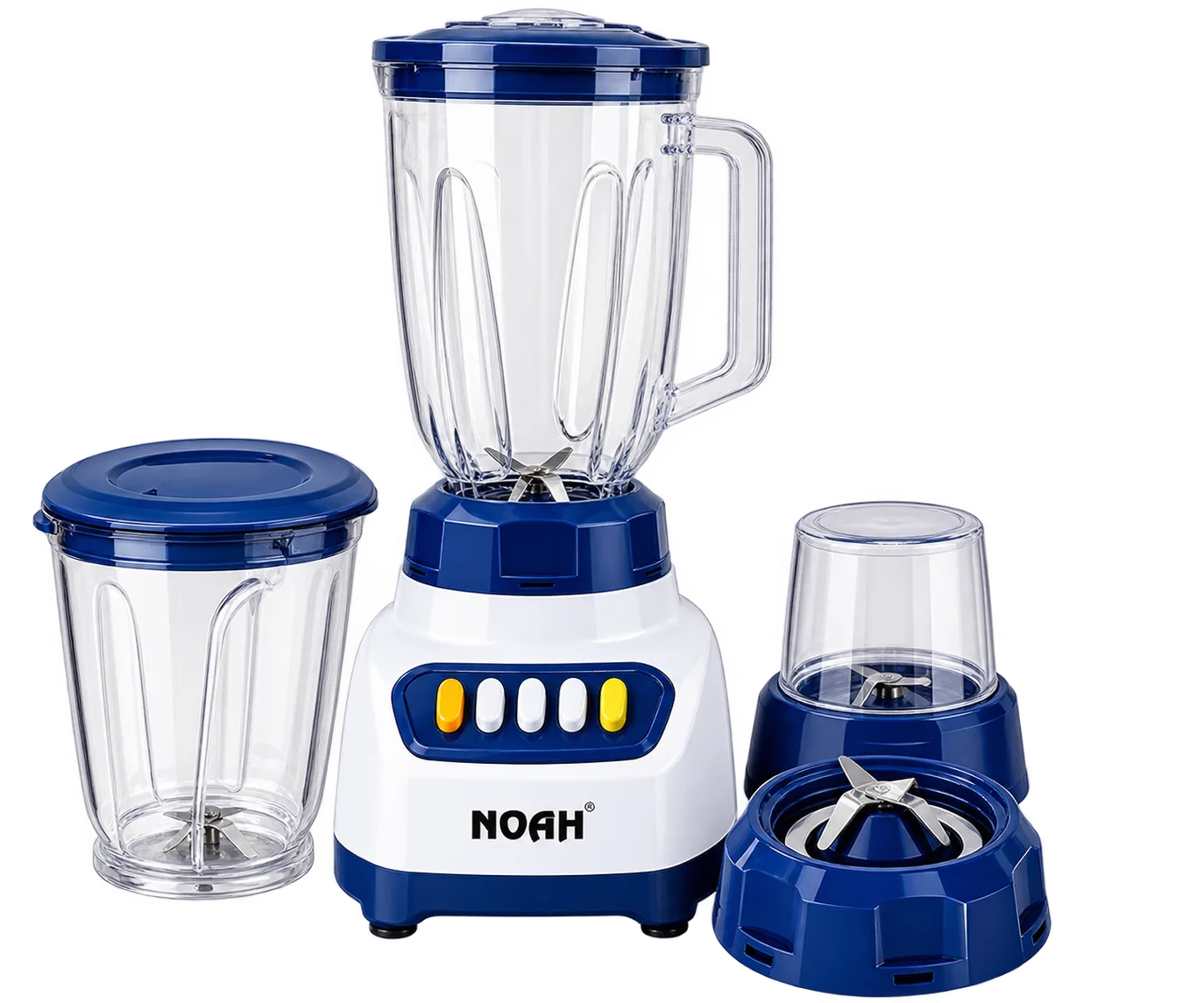 NOAH 3 in 1 Blender N/B-888 – Stainless Steel Blade