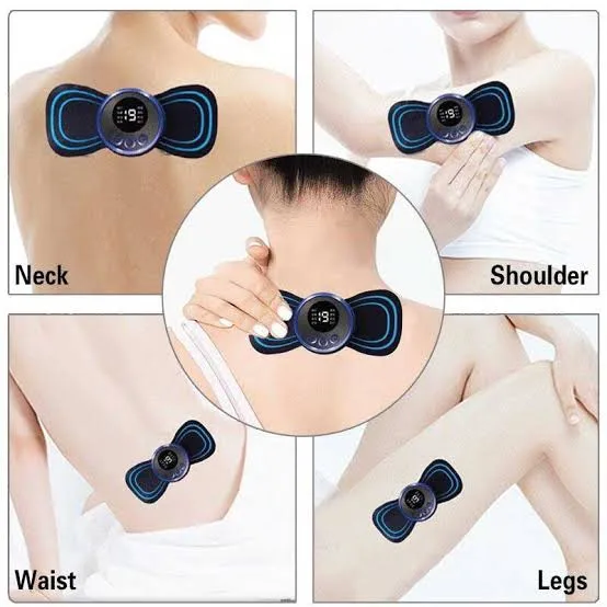 Mini LCD Electric Massager – 8 Modes & 19 Intensity Levels